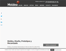 Tablet Screenshot of moldea.es